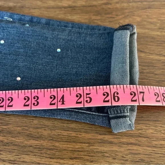 ❤️ Mavi jeans embellished lexy mid rise super skinny 25 - Picture 10 of 11